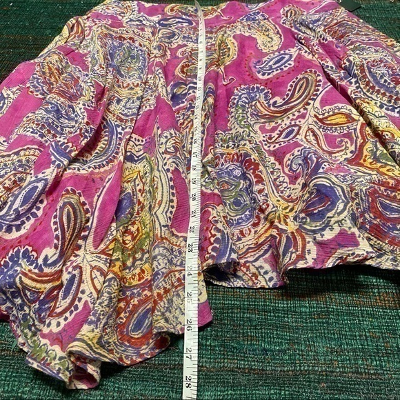 NWT Ralph Lauren paisley gauze skirt - Picture 11 of 11